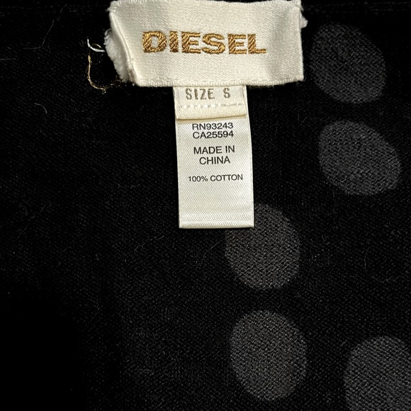 Diesel cardigan. Size small. 100% cotton. - Picture 4 of 4